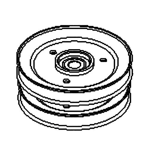 Husqvarna 589605601 - Pulley Standon.48Ccc Stacker - Original OEM part
