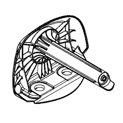 Husqvarna 590713201 - Front Handle Hs Husqvarna-Grey - Original OEM part