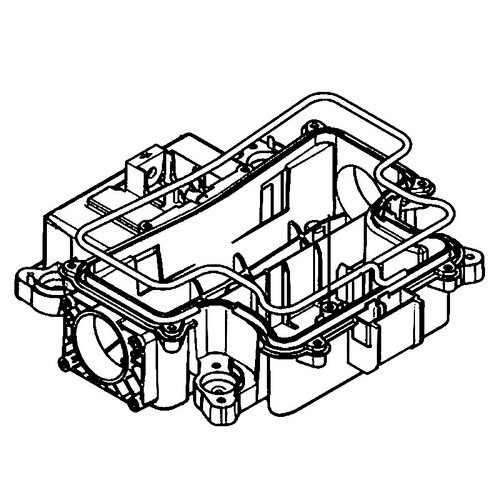 Husqvarna 591484102 - Chassis Lower Rear Including T - Original OEM part