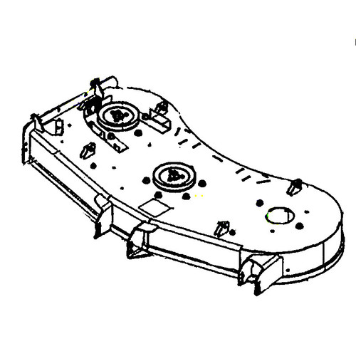Husqvarna 593125602 Deck Assembly Service.54Cc Standon Redmax Original OEM part Husqvarna 593125602 Deck Assembly Service.54Cc Standon Redmax Original OEM part