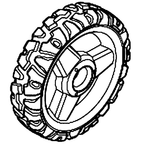 Husqvarna 598454801 - 11" Wheel Kit - Original OEM part
