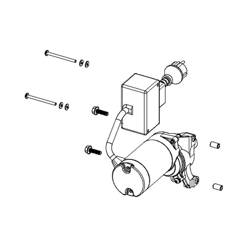 HUSQVARNA Starter Motor 598684412 Image 1