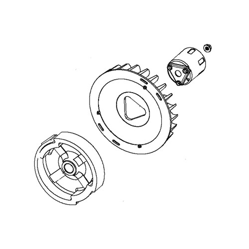 HUSQVARNA Flywheel Assy 598684413 Image 1