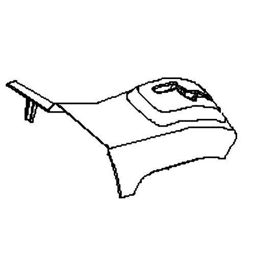 Husqvarna 598705801 - Console Shift Right Hand - Original OEM part