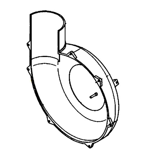 Husqvarna 599348772 - Housing Blower Housing Front - Original OEM part