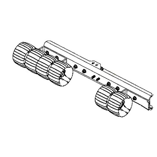 Husqvarna 599908201 - Bracket Roller Main Bracket Service  - Original OEM part Husqvarna 599908201 - Bracket Roller Main Bracket Service  - Original OEM part