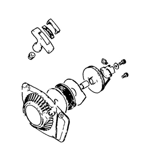 ECHO 17720014730 - STARTER ASSEMBLY CS-900EVL - Authentic OEM part ECHO 17720014730 - STARTER ASSEMBLY CS-900EVL - Authentic OEM part