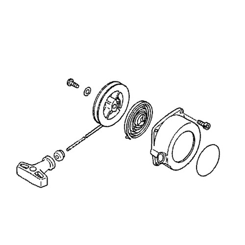 ECHO 17720046431 - STARTER ASSEMBLY - Authentic OEM part ECHO 17720046431 - STARTER ASSEMBLY - Authentic OEM part