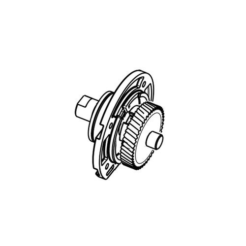 RYOBI/RIDGID 203508001 - ASSEMBLY OUTPUT GEAR WITH SUPPORT (Original OEM part)