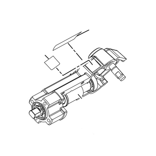 RYOBI/RIDGID 204757001 - ASSEMBLY BLADE SUPPORT (Original OEM part)