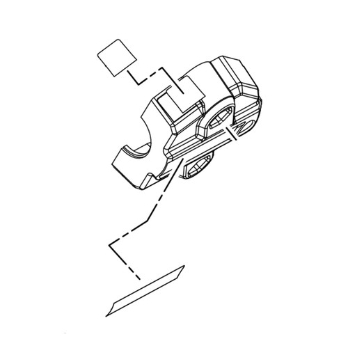 RYOBI/RIDGID 204758001 - ASSEMBLY BLADE COVER (Original OEM part)