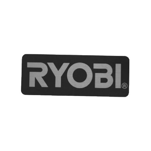 RYOBI/RIDGID 941002195 - LABEL RYOBI LOGO BLACK (Original OEM part)