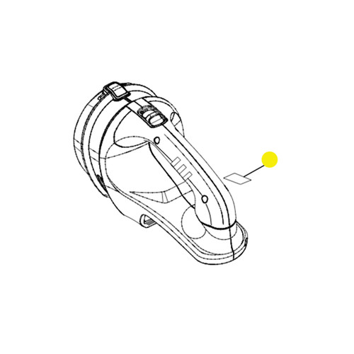 RYOBI/RIDGID 941120332 - LABEL WARNING (Original OEM part) RYOBI/RIDGID 941120332 - LABEL WARNING (Original OEM part)