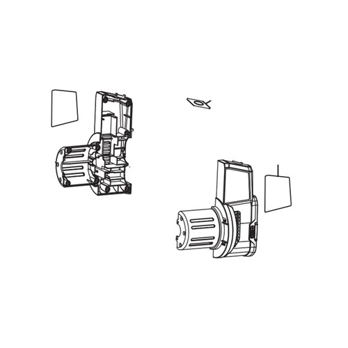 RYOBI/RIDGID 039858011096 - ASSEMBLY MOTOR HOUSING (Original OEM part)