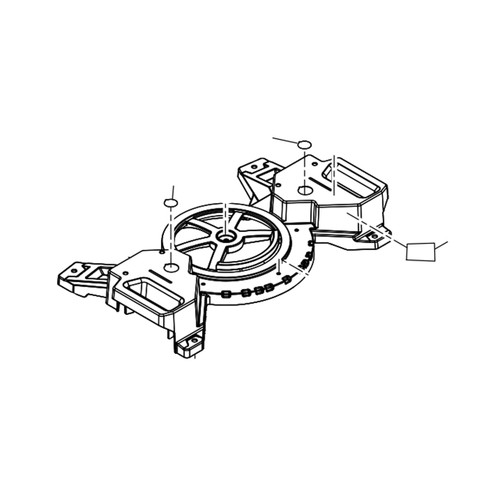 RYOBI/RIDGID 089041035714 - ASSEMBLY BASE (Original OEM part)