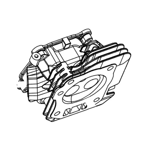 DP241011 - CYLINDER HEAD (HOMELITE ORIGINAL OEM)