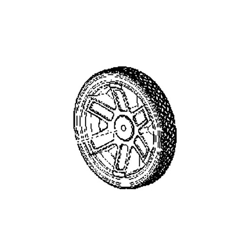 308451075 - WHEEL PS142200 (HOMELITE ORIGINAL OEM)
