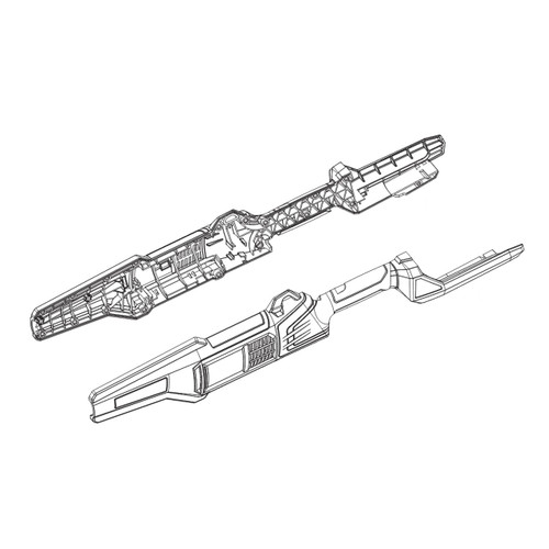 311222003 - HANDLE ASSEMBLY - Part # HANDLE ASSEMBLY (HOMELITE ORIGINAL OEM) - NO LONGER AVAILABLE