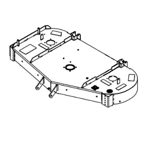 SCAG 463335 - CUTTER DECK W/DECALS SMZL-52 - Authentic  part