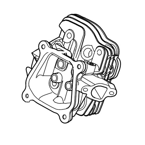 ECHO YH435000280 - HEAD, CYLINDER - Authentic OEM part