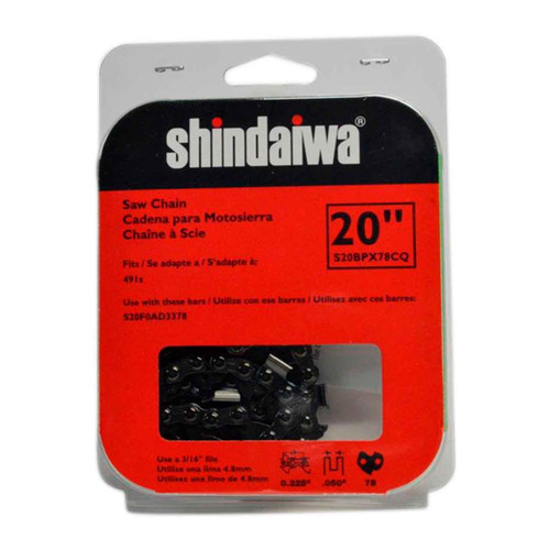 Shindaiwa S20BPX78CQ - 20" Pro-Am Double Guard Chain - Authentic OEM Part