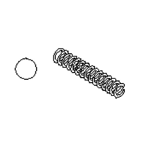 BRIGGS & STRATTON BALL-OIL PUMP 491710 - Image 1