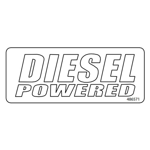 Scag DECAL DIESEL LOGO - INSTR PANEL 486571 - Image 1