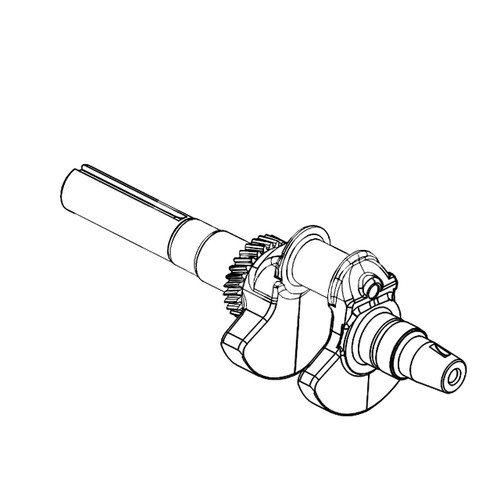 KOHLER 24 014 533-S - CRANKSHAFT; NON-THRUST STYLE (Authentic OEM Part)
