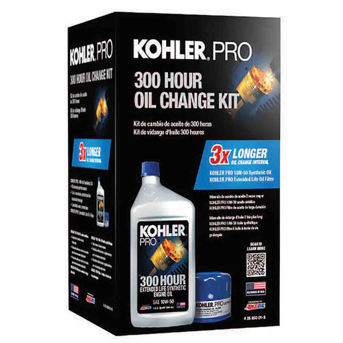 KOHLER 25 850 01-S - KIT; EXTENDED LIFE OIL CHANGE (Authentic OEM Part)