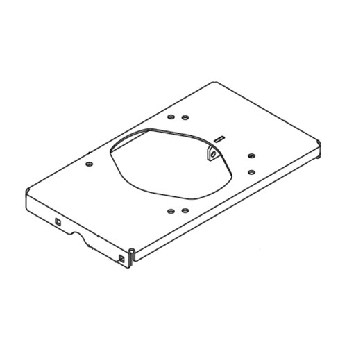 HUSTLER 127601-1 - ENGINE PLATE W/A - HUSTLER MOWERS 127601-1
