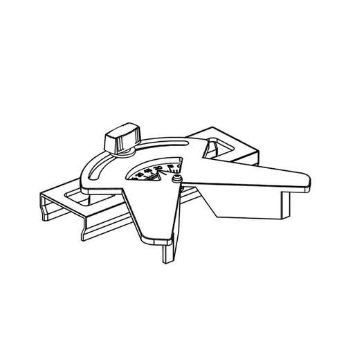 RYOBI/RIDGID 089240054707 - ASSEMBLY MITER GAUGE (Original OEM part)