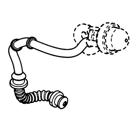 Husqvarna 593976401 - Fuel Hose Purge Out - Original OEM part