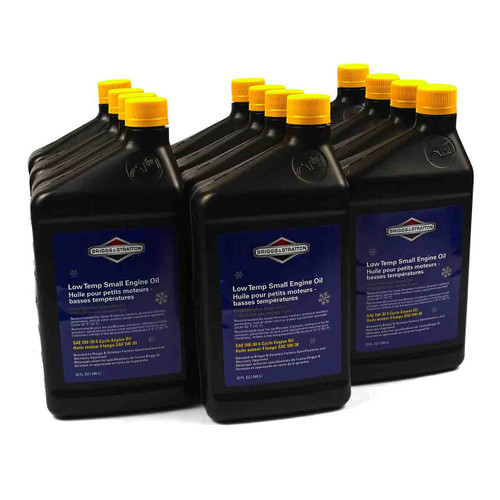 BRIGGS & STRATTON part 100030C - 32OZ 5W30 4 CYCLE OIL (PK/12) (OEM part)