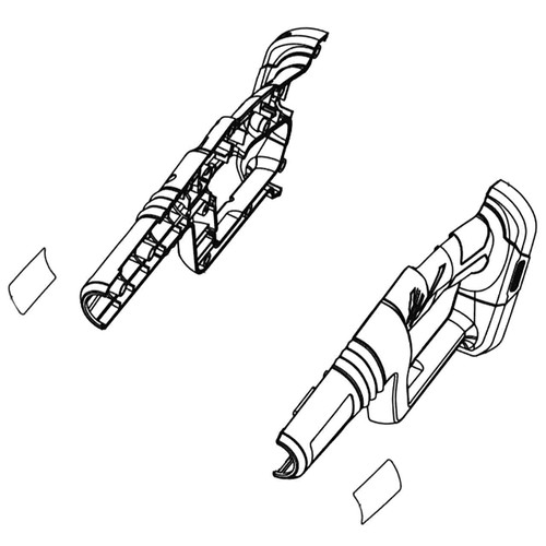 317412001 - HANDLE ASSEMBLY - Part # HANDLE ASSEMBLY (HOMELITE ORIGINAL OEM)