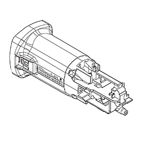 MAKITA 140Y30-0 - MOTOR HOUSING COMPLETE GA4570 - Authentic OEM part