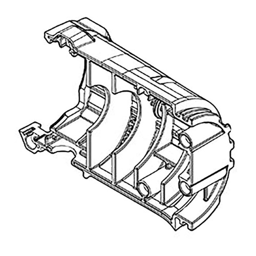 MAKITA 183T09-8 - MOTOR HOUSING SET XAD05 - Authentic OEM part