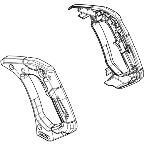 MAKITA 183V81-2 - HANDLE SET GSC01 - Authentic OEM part