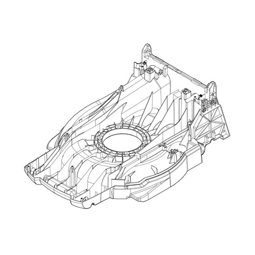 MAKITA 413A64-5 - DECK XML10 - Authentic OEM part MAKITA 413A64-5 - DECK XML10 - Authentic OEM part