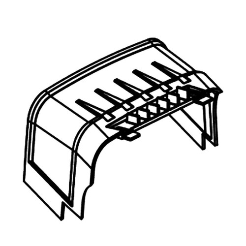 543958001 - PLASTICSIDE DISCHARGE CHUTEPPB - Part # PLASTICSIDE DISCHARGE CHUTEPPB (HOMELITE ORIGINAL OEM)