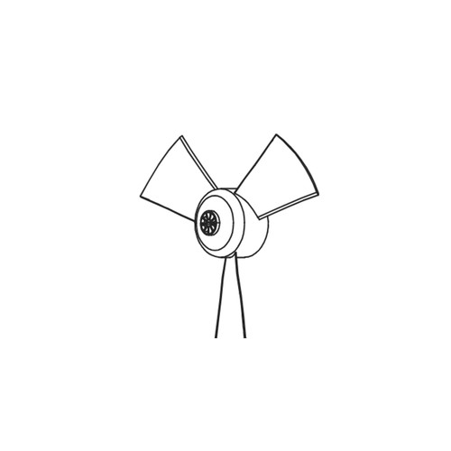 RYOBI/RIDGID 019146001012 - BLADE FAN (Original OEM part)