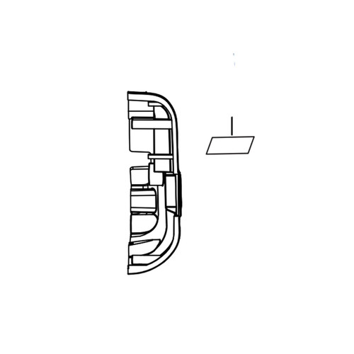 RYOBI/RIDGID 204833003 SHROUD (Original OEM part)