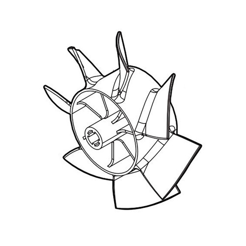 MAKITA XNR0000559 - FAN, UB401MP- Authentic OEM part