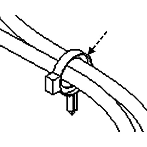 104-2490 - CLAMP-HOSE - (TORO ORIGINAL OEM) - Image 1