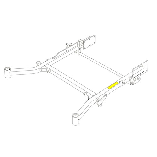 105-3186 - FRAME ASM - (TORO ORIGINAL OEM)