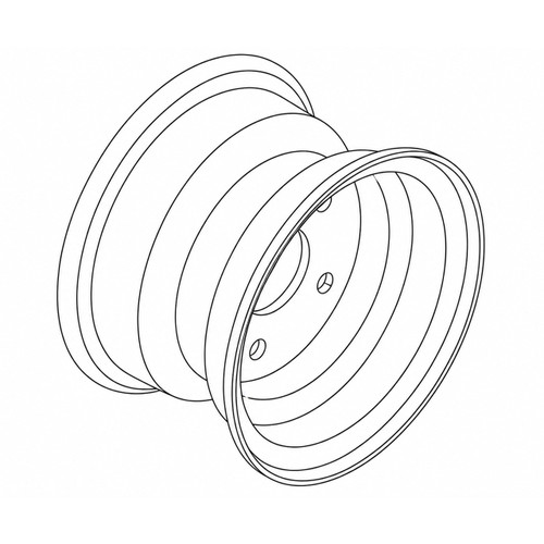 1057846 WHEEL (TORO ORIGINAL OEM)