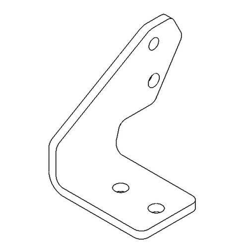 106-3253-01 - PLATE-HINGE FRONT - (TORO ORIGINAL OEM) - Image 1