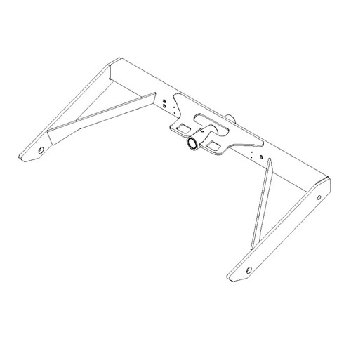 106-4198 - FRONT CARRIER FRAME ASM - (TORO ORIGINAL OEM)