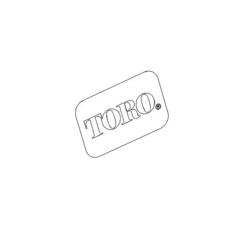 1071454 DECAL (TORO ORIGINAL OEM)