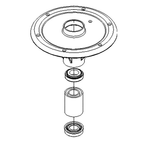 107-8574 - SPINDLE BEARING ASM - (TORO ORIGINAL OEM)