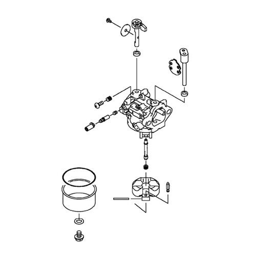 108-2583 - CARBURETOR ASM - (TORO ORIGINAL OEM)